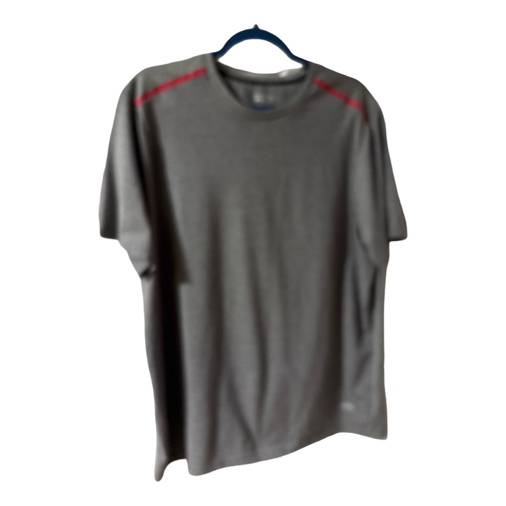 MTA Sport Gray Short-Sleeve Athletic Breathable Tee  Size XL